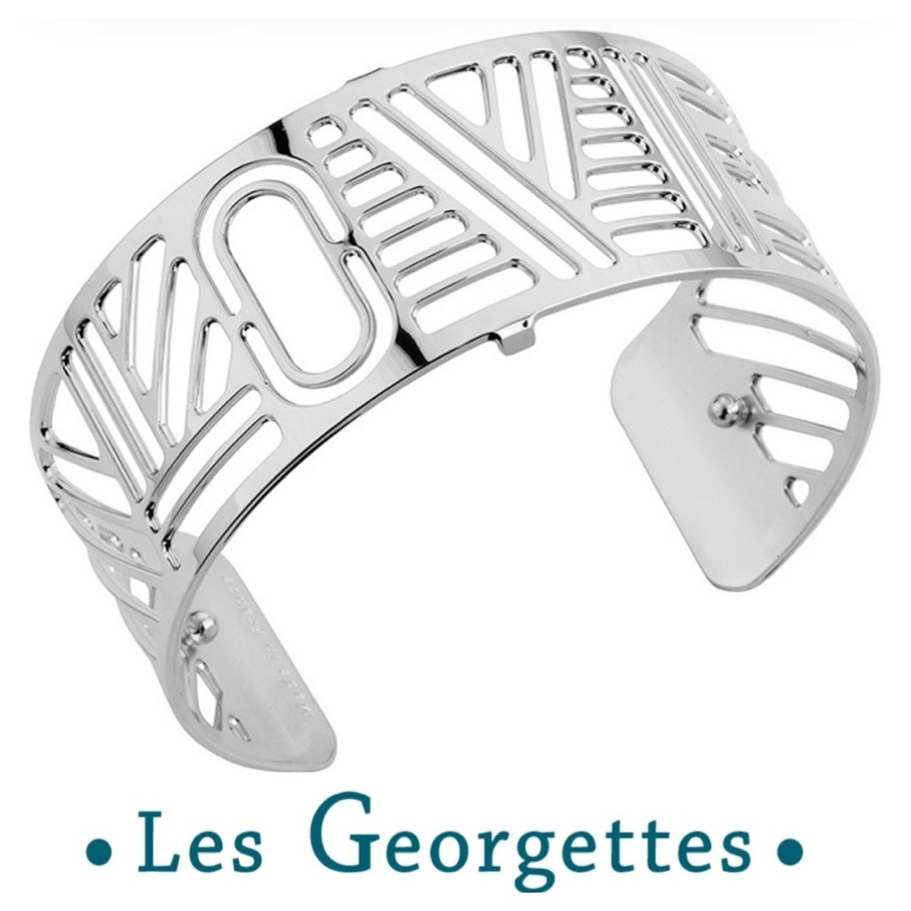 Love Stainless Steel Cuff Bracelet - Picture 3 of 11